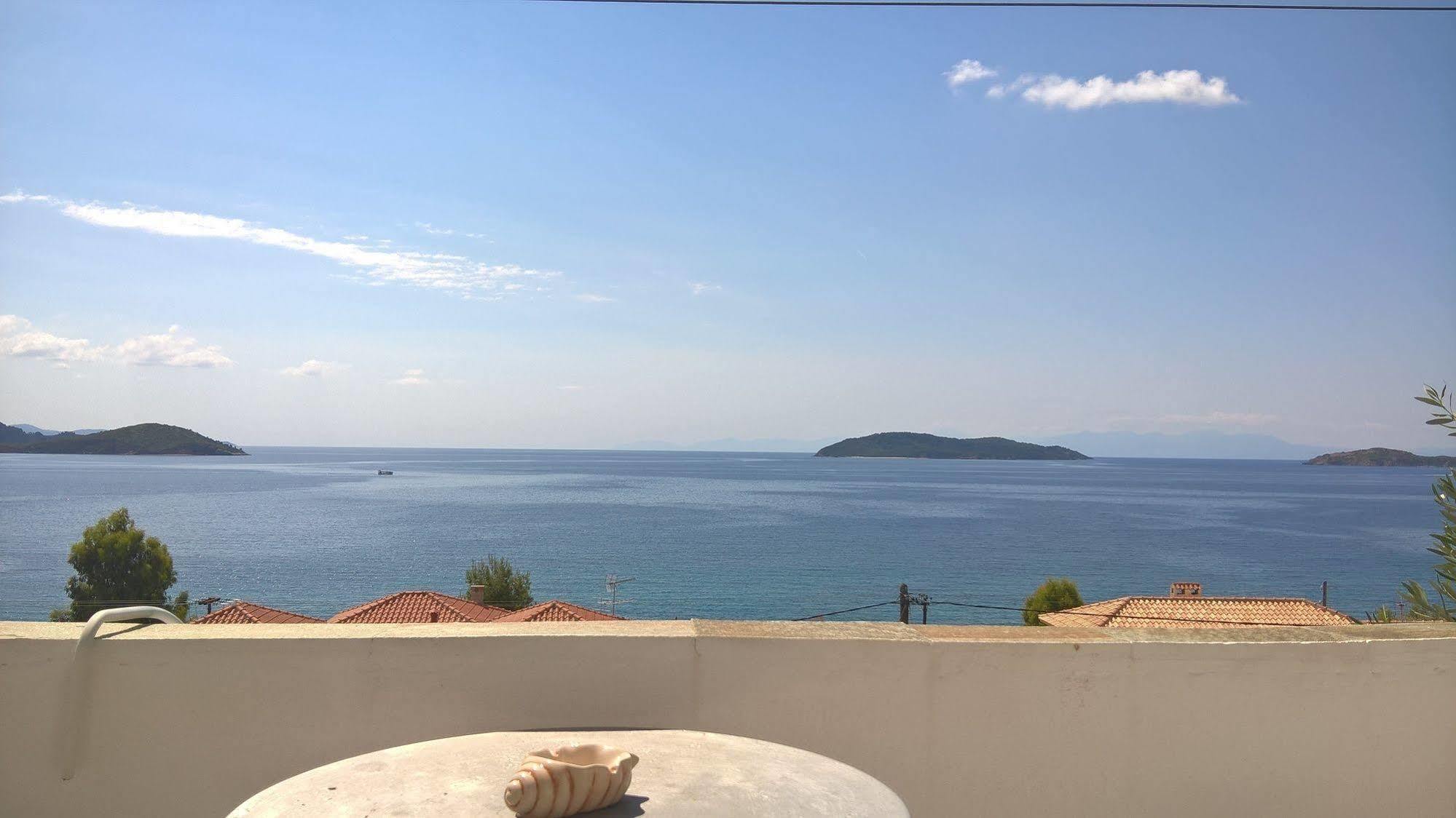 Amaranthos Skiathos View Megali Ammos  Buitenkant foto